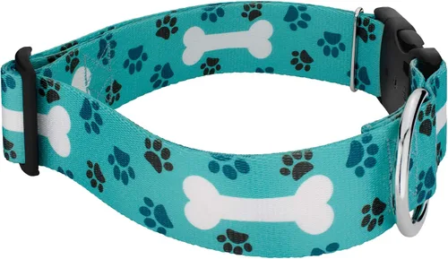 Vista 4 de Country Brook Petz - Collar de lujo Oh My Dog - Colección Dog's Life con 1 diseño divertido (1 1/2 pulgadas, mediano)