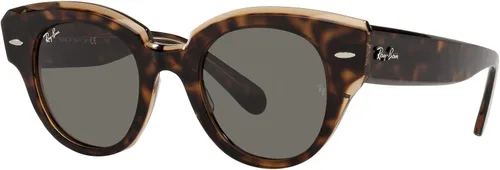 Vista 2 de Ray-Ban Gafas de sol redondas RB2192f Roundabout Low Bridge Fit para mujer