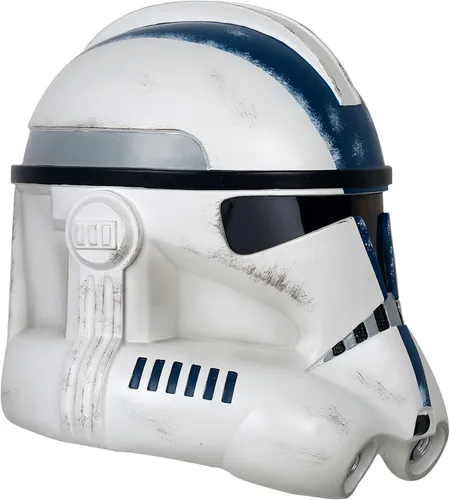 Vista 5 de Casco de soldado clon Commander Cosplay casco Deluxe Cosplay Prop para fans Edición Coleccionista
