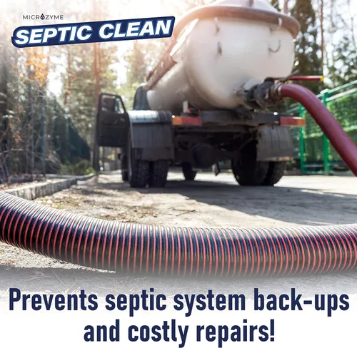 Vista 8 de SEPTIC CLEAN Tabletas de tratamiento limpiador de tanques sépticos con bacterias Suministro de 6 meses de tabletas solubles en agua para un