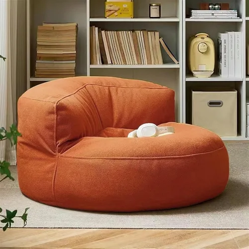 Vista 8 de SXBCyan Funda para puf de felpilla gruesa y suave, para niños y adultos, sin relleno, lavable, asiento esquinero, puf, muebles otomanos