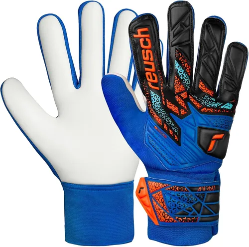 Vista 10 de Reusch Attrakt Starter Solid Junior - Guantes de portero de fútbol para jóvenes Guantes de portero juvenil, transpirables, duraderos
