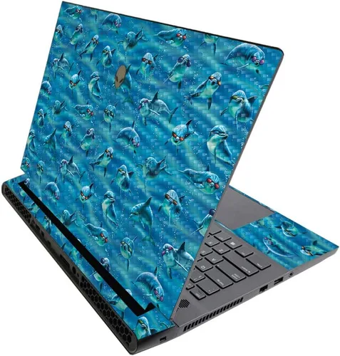 Vista 263 de MightySkins - Skin brillante con purpurina para Alienware M17 R3 (2020) y M17 R4 (2021) - Diversión de los años 90 Acabado duradero con purpurina