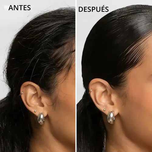 Vista 2 de Style Factor EDGE BOOSTER - Barra de cera para el cabello con cera de abejas Barra de pomada lisa para cabello suelto, puntas y cabello de bebé
