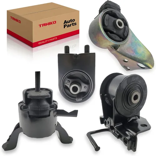 Vista 11 de 4 piezas de conjunto de soporte de motor y transmisión compatible con Mazda Protege 1.8L de 1999 2000 / Mazda Protege 2.0L de 2001 2002 2003