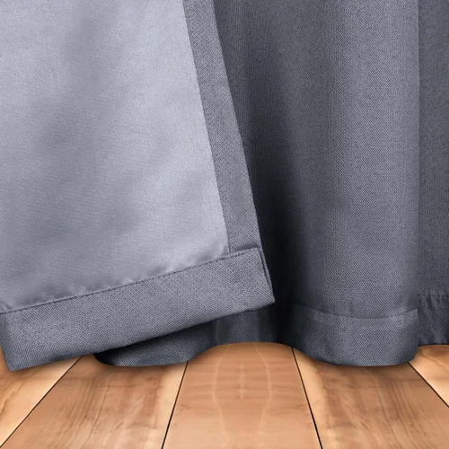Vista 4 de BNM - Paneles de cortinas opacas para oscurecer la habitación, cortinas para cocina, dormitorio, oficina, ventanas de sala de estar, detalles