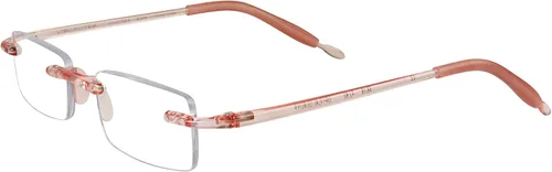 Vista 15 de Visualites Gafas de lectura rectangulares sin montura ligeras para mujeres y hombres - Modelo - VIS 8 Negro