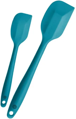 Vista 20 de Starpack - Juego de espátulas de silicona «Scrape & Stir» (2 piezas) – Juego de espátulas resistentes al calor a 600 °F – Espátulas de cocina
