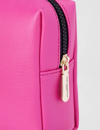 Vista 6 de KARL LAGERFELD Women's Maybelle Cosmetic Bag Fucsia