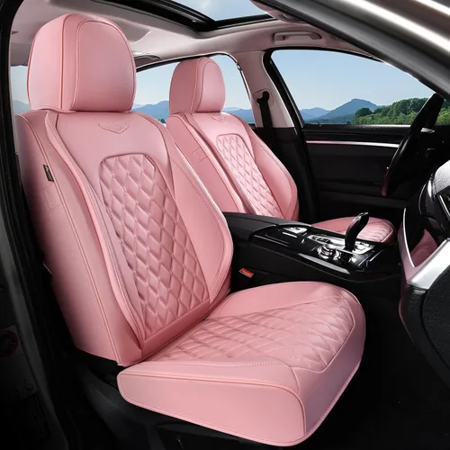 Vista 29 de Coverado Fundas de asiento delantero, fundas de asiento delantero de automóvil, fundas de asiento de piel de napa para automóviles, fundas