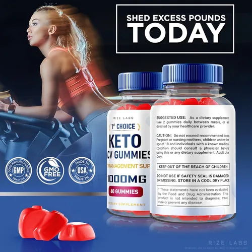 Vista 8 de Gomitas 1st Choice Keto ACV, gomitas de primera elección para pérdida de peso avanzada, suplemento cetogénico de vinagre de sidra de manzana