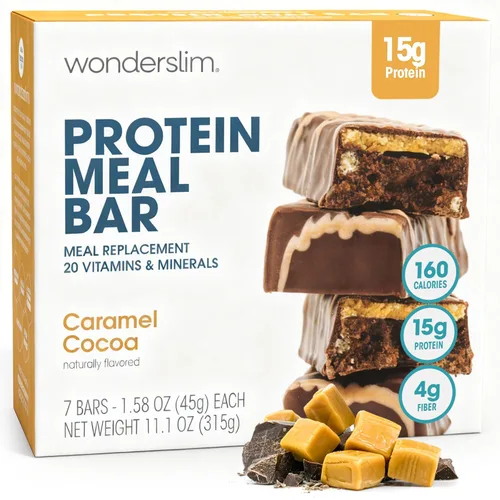 Vista 15 de WonderSlim - Barra de proteína nutritiva