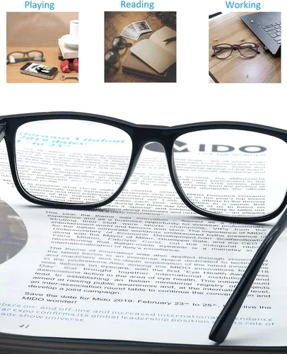 Vista 5 de Gafas de lectura negras mate para hombre, grandes y grandes, grandes y anchas, +0.50, con aumento ligero, cabeza grande, cara grande