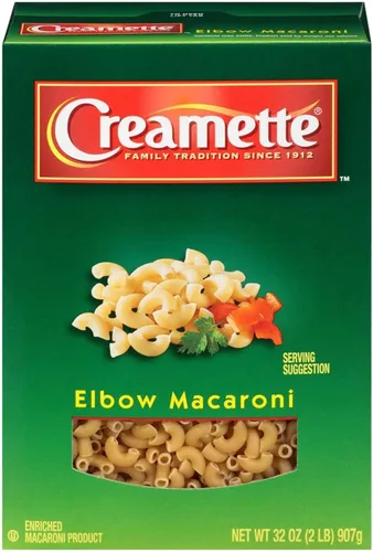 Vista 3 de Creamette Pasta de macarrones de codo, 16 onzas (paquete de 2)