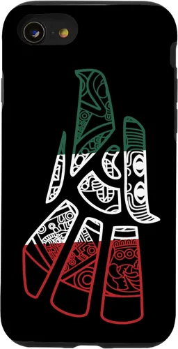 Vista 18 de Hecho En Mexico - Carcasa para iPhone 17 con calendario azteca