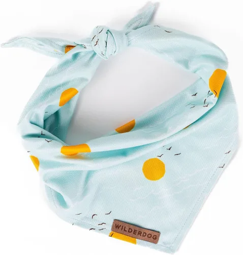 Vista 39 de Wilderdog Bandana para perro con material ligero de malla de mezcla de poliéster de secado rápido en agave