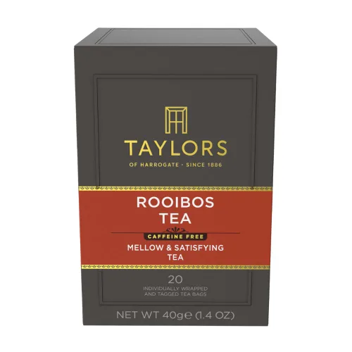 Vista 23 de Taylors of Harrogate Té de hierbas orgánicas de manzanilla, bolsas envueltas individualmente, 20 unidades (paquete de 1), suave, sedoso y suave, sin