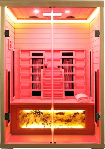 Vista 11 de Respaldo universal para sauna en forma de S (madera de cicuta canadiense premium)