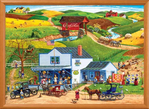 Vista 8 de MasterPieces - Rompecabezas de 1000 piezas de la colección John Deere