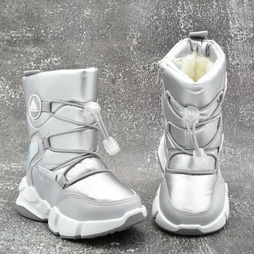 Vista 6 de Nova Footwear - Botas de nieve unisex para niños