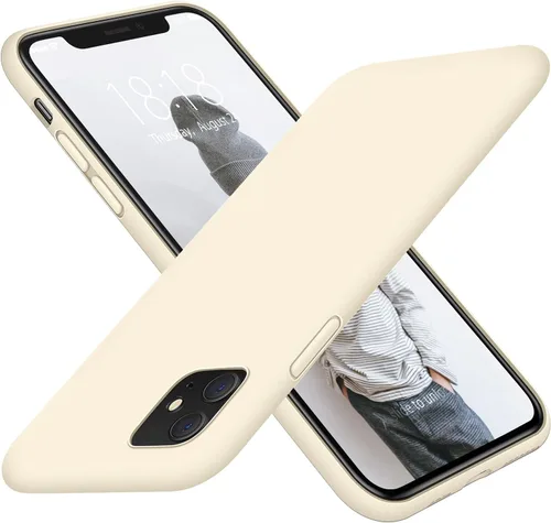 Vista 10 de DTTO - Carcasa para iPhone 11, [serie Romance] completamente de silicona [cámara mejorada y protección de pantalla] con amortiguación de diseño