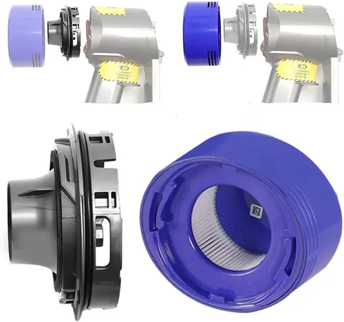 Vista 8 de Cubierta trasera del motor Replacemnet para Dyson V7 V8 Aspiradora Accesorios