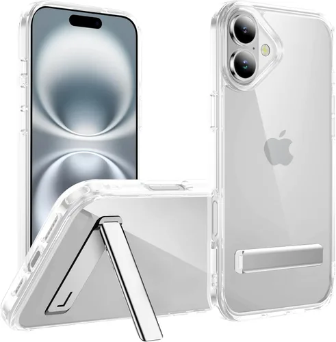 Vista 22 de CEDO - Funda con soporte para iPhone 12 Pro Max, ajustable en 3 direcciones con soporte de metal, parachoques de grado militar a prueba de golpes