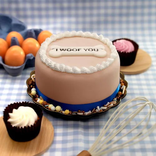 Vista 3 de BAKERLOGY I WOOF YOU - Cortador de galletas de hueso de perro, diseño detallado para hornear y manualidades, ideal para fondant, masa, arcilla