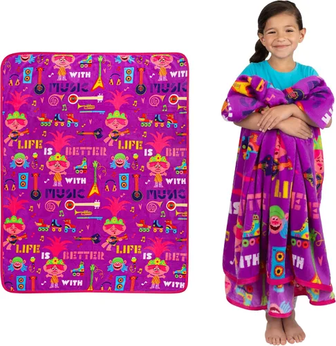 Vista 52 de Franco Dog Man Supa Book - Ropa de cama para niños, manta de felpa súper suave y acogedora, 40 x 50 pulgadas, (producto oficial)