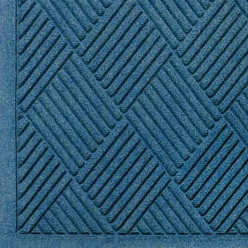 Vista 7 de M+A Matting WaterHog Diamond - Tapete de entrada de grado comercial con borde de tela, interior/exterior, de secado rápido, resistente a las manchas