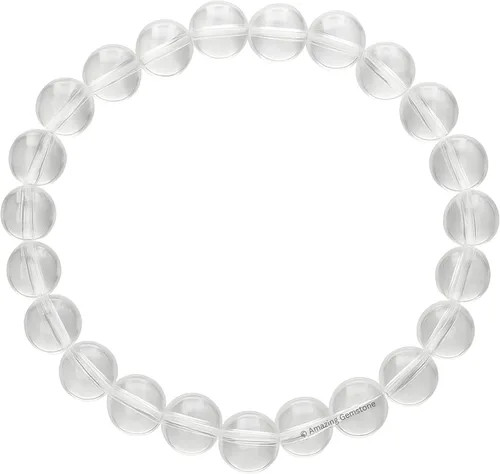 Vista 744 de Amazing Gemstone Crystal Bracelet for Women Men's Gifts - Protection Healing Crystal Bracelet - 8mm Gemstone Beaded Stretchable Bracelet Pulseras