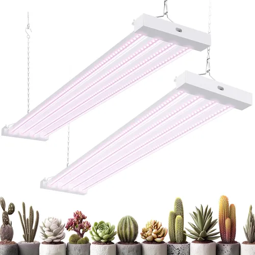 Vista 12 de Barrina TX-L63 - Luces de cultivo de 3 pies para plantas de interior, 252 W (4 x 63 W), 4 paneles LED de cobertura más amplia, espectro completo