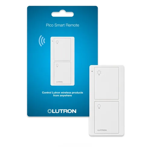 Vista 6 de Lutron Pico - Control remoto para interruptor inteligente Caseta, control de 2 botones, control de encendido/apagado, para uso en mesa o montaje