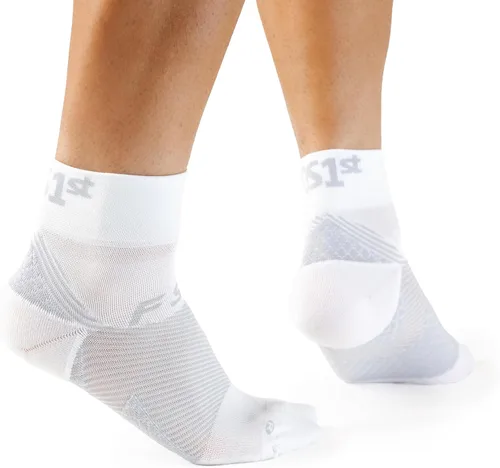 Vista 18 de OrthoSleeve FS4 - Calcetines ortopédicos para fascitis plantar para hombres y mujeres, calcetines de compresión para alivio de la fascitis plantar