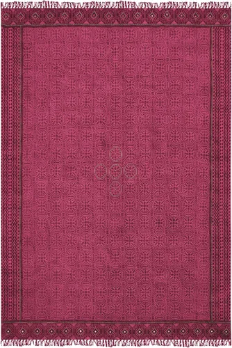Vista 19 de Kilim Dhurrie - Alfombra de algodón de 2 x 3 pulgadas, diseño geométrico de 0.19 pulgadas, fácil de lavar a mano, lavable a mano, alfombra