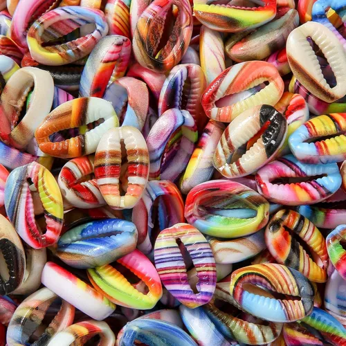 Vista 8 de 200 cuentas acrílicas de mariposa de colores, dijes de mariposas de verano, Hawaii, para hacer joyas, kit de cuentas, pulseras, suministros