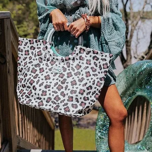 Vista 5 de Bolsa de mano Swig Life Loopi, grande, ligera, impermeable para playa y uso general