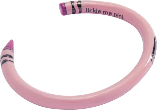 Vista 3 de Crayola Crayon Cuff - Pulsera de mano rosa Tickle Me
