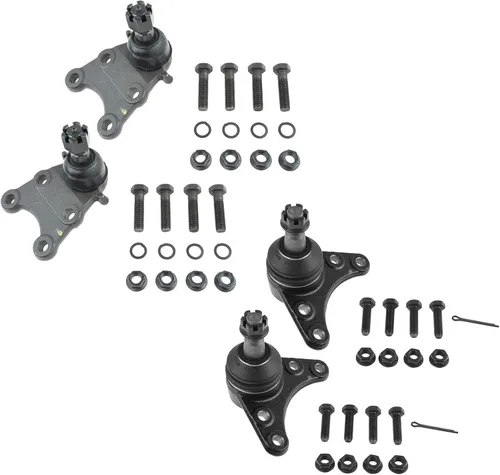 Vista 102 de TRQ Juego de juntas esféricas delanteras superior e inferior para lado del conductor y del pasajero Compatible con Acura TL 2009-2014 Acura TSX