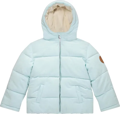 Vista 2 de Juicy Couture Girls Coat, Faux Fur Hooded Winter Jacket, Warm Padded Parka Hoodie, Kids Heavyweight Winter Coat