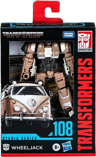 Vista 4 de Transformers Toys Studio Series Deluxe Rise of The Beasts 108 Wheeljack