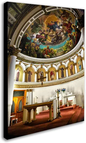 Vista 2 de Trademark Fine Art Cateyes - Lienzo decorativo para pared de St. Leonard's 2, 16 x 24 pulgadas