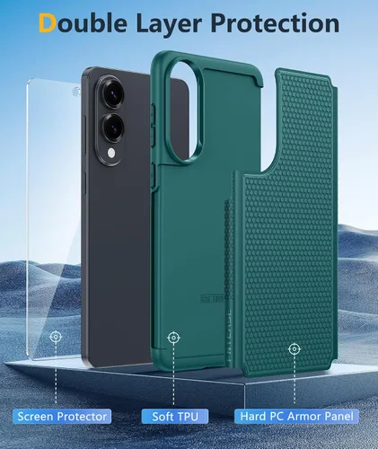 Vista 711 de FNTCASE Funda para iPhone 17 Pro: Fundas delgadas translúcidas de color azul claro compatibles con MagSafe, protección completa de la cámara