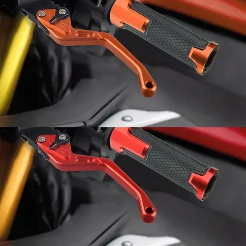 Vista 4 de Motocicleta para BMW F650GS 2000 2001 2002 2003 2004 2005 F 650 GS Mango de embrague de freno Logo F650GS Accesorios de motocicleta Palanca