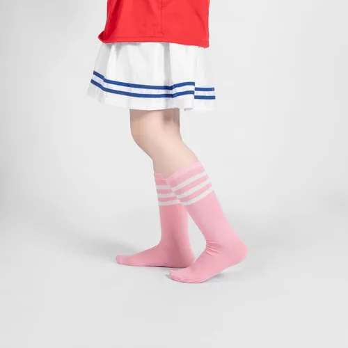 Vista 5 de BONANGEL Kids Soccer Socks 6-8 Years Old, Boys Girls Knee High Athletic Sports Football Baseball Socks 8-10 10-12 Years