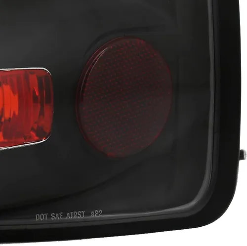 Vista 6 de SPEC-D TUNING Luces traseras de lente transparente de carcasa negra compatibles con Chevy S10 1994-2004, GMC Sonoma 1994-2004, Isuzu Hombre