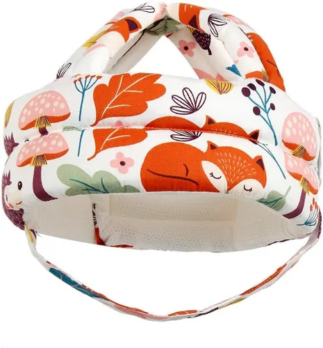 Vista 10 de Casco de bebé para gatear caminando, casco de bebé sin golpes, suave protector de cabeza de bebé, protección para la cabeza para bebés niños y niñas