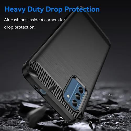Vista 3 de Osophter Para Nokia C300 Caso: con 2 unids Protector de pantalla de absorción de golpes Flexible TPU Caucho Cubierta protectora para Nokia C300