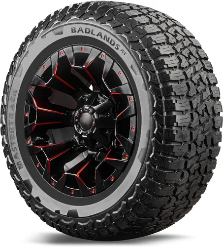 Vista 3 de Juego de 2 (DOS) Mastertrack BADLANDS AT Neumáticos todoterreno 31X10.50R15 LT 109S 6 capas C para SUV y camión ligero + Garantía de 3 años incluida