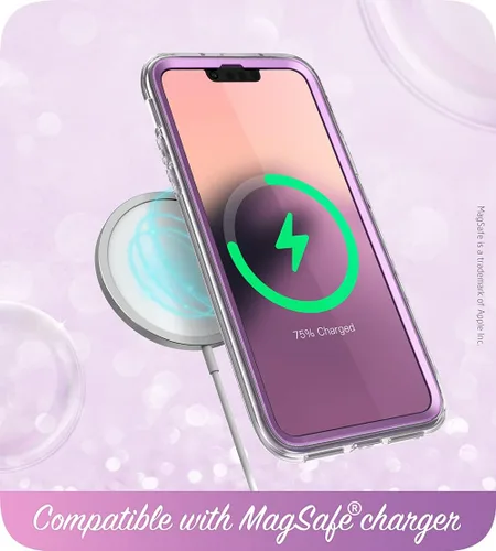 Vista 5 de i-Blason Cosmo - Funda para iPhone 13 Pro Max [Protector de Pantalla Integrado] [Protección de Grado Militar] Funda Protectora Delgada de Cuerpo